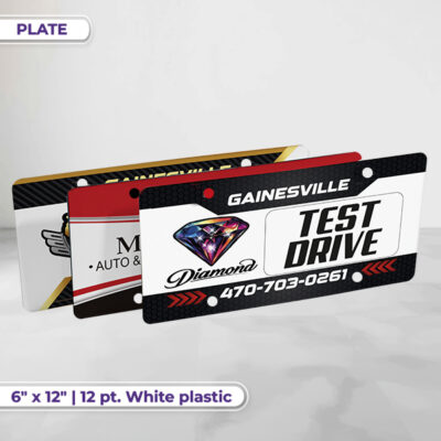 Plastic License Plates