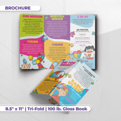 Brochure tri-fold